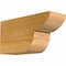 Ekena Millwork Crestline Rough Sawn Rafter Tail, Western Red Cedar, 4"W x 6"H x 12"L RFT04X06X12CRE00RWR - alternate 1
